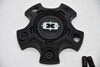 Vision Satin Black Wheel Center Cap Hub Cap C404SB-44V 4" 349 Savage 5x100 5x110 5x108 5x112