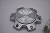 Black Rhino Silver Wheel Center Cap Hub Cap CCBR613540SFLAT 5.5" 6 Lug