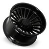 20" Lock X-Treme Invasion Gloss Black 20x10 Wheel 6x135 6x5.5 18mm Truck Rim