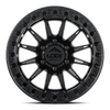 17" Lock Offroad Trail Matte Black W Matte Black Ring 17x9 Wheel 5x5 12mm Rim