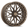 18" Katana Racing KR12 Matte Bronze Wheel 18x8 5x4.25 (5x108) 40mm Racing Rim