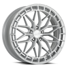 20" Katana Racing KR12 Glossy Silver Wheel 20x8.5 5x112 40mm Racing Rim