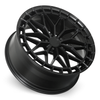 17" Katana Racing KR12 Matte Black Wheel 17x7.5 5x112 40mm Racing Rim