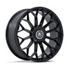 22" Asanti Black AB051 Envoy Gloss Black 22x10 6x135 6x5.5 30mm Truck SUV Wheel