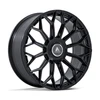 22" Asanti Black AB051 Envoy Gloss Black 22x9 Wheel 5x112 5x4.5 (5x114.3) 38mm Rim