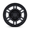 17" Black Rhino BR039 Vanguard Matte Black 17x8 Wheel 6x5.5 (6x139.7) 32mm Rim Offroad Truck SUV Wheel