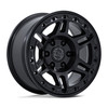 17" Black Rhino BR039 Vanguard Matte Black 17x8 Wheel 6x4.5 (6x114.3) 32mm Rim