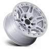 17" Black Rhino BR039 Vanguard Silver Machined Face 17x8.5 Wheel 6x5.5 25mm Rim Offroad Truck SUV Wheel