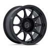 17" Black Rhino Hard Alloys BR038 Ronin Matte Black 17x8.5 Wheel 6x135 0mm Rim