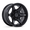 17" Black Rhino Hard Alloys BR035 Kuma Matte Black 17x8.5 5x5 (5x127) 0mm Wheel Offroad Truck Rim