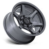 17" Black Rhino BR035 Kuma Gloss Gunmetal 17x8.5 Wheel 6x5.5 (6x139.7) 0mm Rim