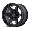 17" Black Rhino BR035 Kuma Matte Black 17x8.5 Wheel 6x5.5 (6x139.7) 0mm Rim