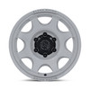 Set 4 17" Black Rhino BR037 Tembo Grayspace 17x8.5 6x4.5 (6x114.3) 25mm Wheels