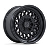 17" Black Rhino BR034 Graz Matte Black 17x8.5 Wheel 6x5.5 (6x139.7) 0mm Rim