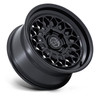 17" Black Rhino Hard Alloys BR034 Graz Matte Black 17x8.5 Wheel 6x135 0mm Rim