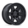 Set 4 17" Black Rhino BR032 Echo Matte Black 17x8.5 6x5.5 (6x139.7) 0mm Wheels