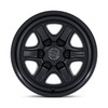 17" Black Rhino Hard Alloys BR032 Echo Matte Black 17x8.5 Wheel 6x135 0mm Rim