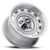 15" Vision 54 Cheyenne Silver Machined Lip 15x8 Wheel 5x5 (5x127) -18mm Rim