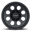 15" Vision 56 Midway Satin Black 15x7 6x5.5 (6x139.7) 38mm Offroad Truck Wheel