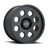 Set 4 15" Vision 56 Midway Satin Black 15x6 Wheels 4x156 38mm Offroad Rims