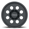20" Vision 56 Midway Satin Black 20x9 Wheel 8x180 12mm Offroad Truck Rim
