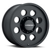 Set 4 20" Vision 56 Midway Satin Black 20x9 Wheels 8x180 12mm Offroad Truck Rims