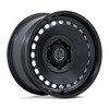 Set 4 17" Black Rhino Hard Alloys BR036 Basin Matte Black 17x8.5 6x135 25mm Rims Offroad Truck SUV Wheels