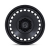 Set 4 17" Black Rhino BR036 Basin Matte Black 17x8.5 Wheels 5x5 (5x127) 0mm Rims Offroad Truck Wheels