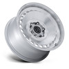 Set 4 17" Black Rhino BR036 Basin Silver W/ Machined Face 17x8 6x5.5 32mm Wheels Offroad Truck SUV Rims