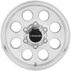 17" Vision 56 Midway Polished 17x9 Wheel 6x5.5 (6x139.7) -12mm Offroad Truck Rim