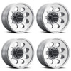 Set 4 16" Vision 56 Midway Polished 16x8 Wheels 8x6.5 (8x165.1) 0mm Truck Rims