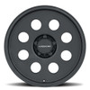 17" Vision 56 Midway Satin Black 17x9 Wheel 5x135 -12mm Offroad Truck Rim