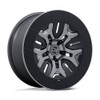 Set 4 20" Black Rhino BR406 Rockledge Matte Gunmetal 20x8.5 5x5.5 35mm Wheels