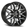 20" Vision 305 Rekluse Gloss Black Machined Face 20x9 6x5.5 (6x139.7) 12mm Wheel Truck SUV Rim