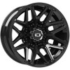 Set 4 20" Vision 305 Rekluse Gloss Black 20x10 Wheels 8x180 -25mm Offroad Rims