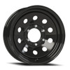16" Vision JG70 Black 16x6 Wheel 6x5.5 (6x139.7) 0mm Trailer Rim