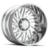 Set 4 20" Hostile Syclone H131 Armor Plated 20x12 Wheels 8x180 -44mm Truck Rims