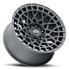 Set 4 16" Vision 349 Savage Satin Black 16x7 Wheels 5x100 15mm Street Rims