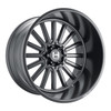 20" Hostile H127 Titan Asphalt 20x10 Wheel 5x150 -19mm Offroad Truck SUV Rim
