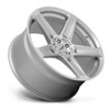 Set 4 20" American Racing AR936 20x10.5 5x115 22mm Wheels Machined Silver Rims
