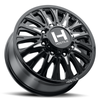 22" Hostile H404 Ghost Blade Cut 22x8.25 Wheel 8x200 123mm Front Dually Rim