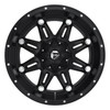 Set 4 Fuel D531 Hostage 17x8.5 5x4.5 5x120 Matte Black Wheels 17" 38mm Rims