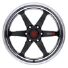 20" TIS Motorsports 508BM Gloss Black Milled Accents Wheel 20x9.5 6x135 20mm Rim Truck SUV Wheel