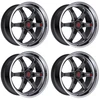 Set 4 20" TIS Motorsports 508BM Gloss Black Milled Accents 20x9.5 6x135 20mm Rims Truck SUV Wheels