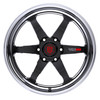 20" TIS Motorsports 508BM Gloss Black Milled Accents Wheel 20x9.5 6x5.5 20mm Rim Truck SUV Wheel