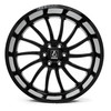 Set 4 20" Axe Off-Road Chronus Gloss Black 20x10 Wheels 8x180 -19mm Truck Rims