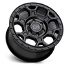 Black Rhino Midhill 17x8 5x130 Matte Black W/ Gunmetal Bolts Wheel 17" 45mm Rim