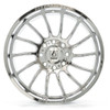 Set 4 24" Axe Off-Road Chronus Chrome 24x10 Wheels 8x170 -19mm Lifted Truck Rims