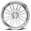 Set 4 24" Axe Forged Truck AF12 Forged Fully Polished 24x12 8x170 -44mm Wheels