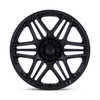 Set 4 20" Fuel FC909 Weapon Blackout 20x9 Wheels 5x5 (5x127) 1mm Offroad Rims